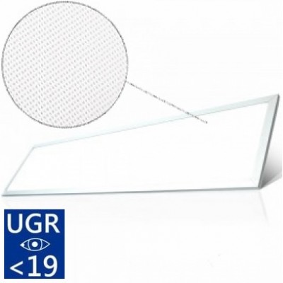 Φωτιστικό LED Panel Ορθογώνιο  Αντιθαμβωτικό UGR19 120x30 40W 230V 4000lm 4000K Λευκό Φως 21-12040119